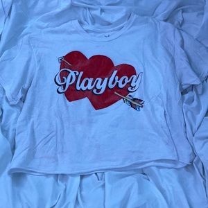 Playboy Crop Tee